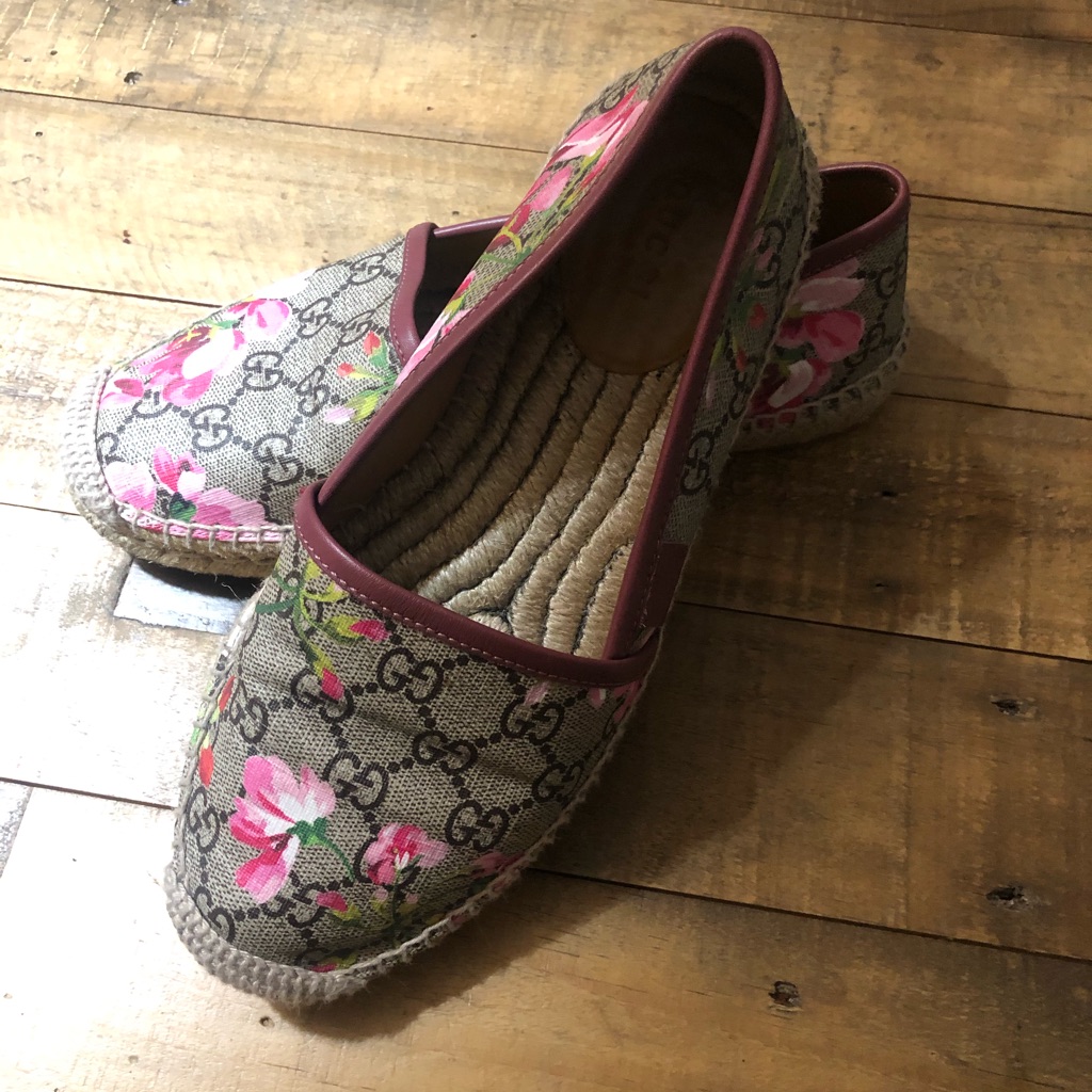 Gucci Floral Espadrilles